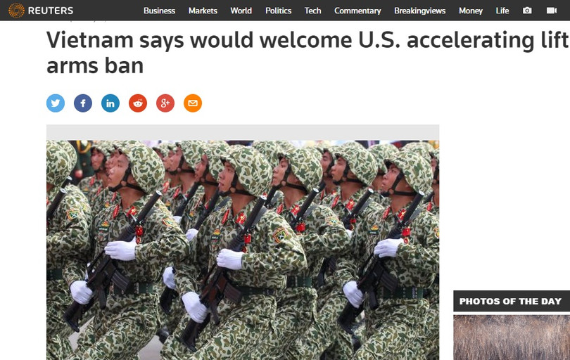 Bản tin của Reuters.