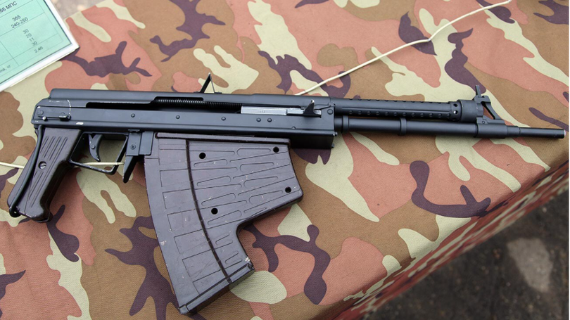 APS - Khẩu súng trường đặc biệt có khả năng tiêu diệt các mục tiêu dưới nước (Ảnh: RBTH)