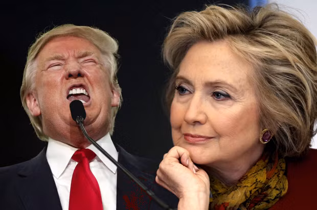 Ông Donald Trump và bà Hillary Clinton.