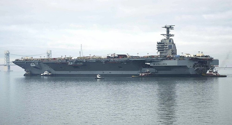 Tàu sân bay USS Gerald R. Ford.