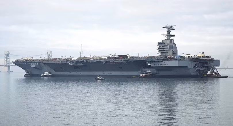 Tàu sân bay USS Gerald R. Ford.