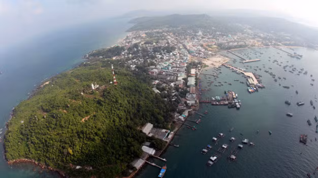 Phú Quốc nhìn từ trên cao