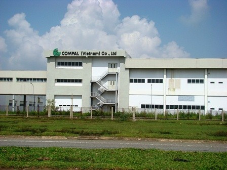 KCN Bá Thiện do công ty Compal Việt Nam làm chủ đầu tư đã bị thu hồi năm 2013.