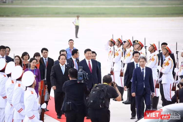 Chuyên cơ của ông Tập Cận Bình đã hạ cánh ở Đà Nẵng ảnh 2