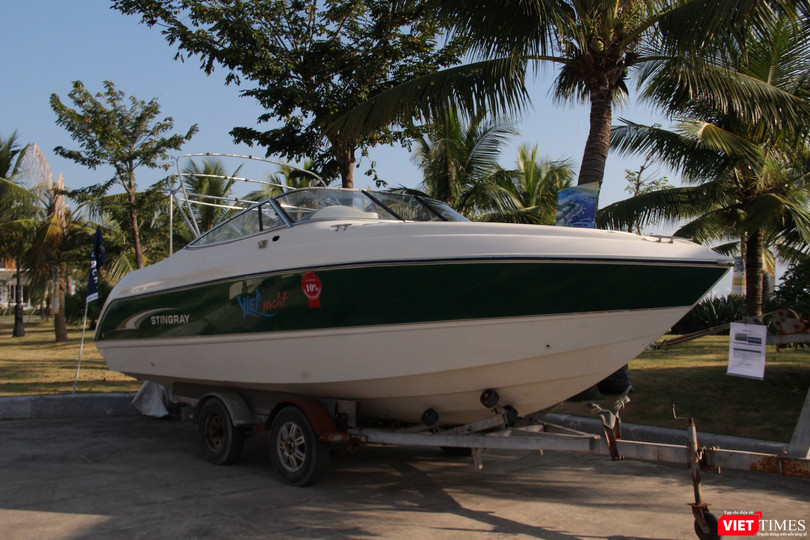 Du thuyền của hãng Jeanneau vừa triển lãm tại Tuần Châu. Ảnh: VietTimes