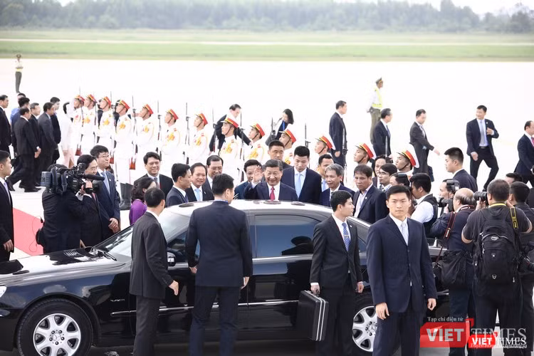 Chuyên cơ của ông Tập Cận Bình đã hạ cánh ở Đà Nẵng ảnh 3