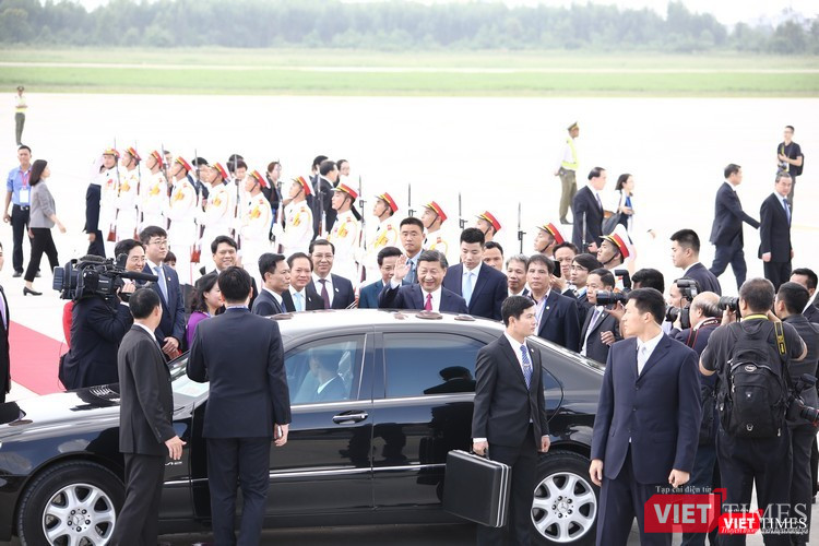 Chuyên cơ của ông Tập Cận Bình đã hạ cánh ở Đà Nẵng ảnh 4