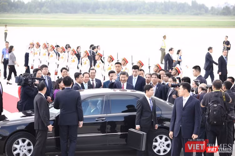 Chuyên cơ của ông Tập Cận Bình đã hạ cánh ở Đà Nẵng ảnh 4