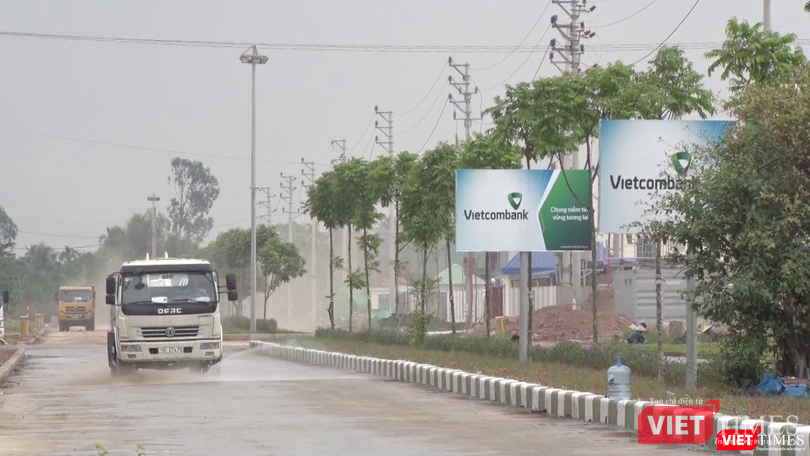 Hệ thống rửa xe ra vào tự động trong KCN Nam Cầu Kiền