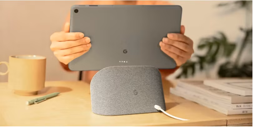 Google ra mắt máy tính bảng Pixel đi kèm với dock sạc không dây độc đáo (Ảnh: Gizmochina)