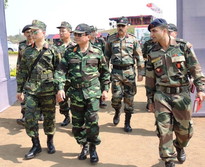 Hình ảnh quân đội Việt Nam tham gia diễn tập thực binh quốc tế FORCE 18 ảnh 2