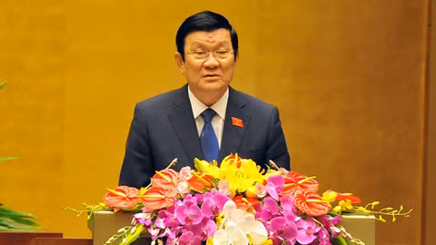 Hôm nay miễn nhiệm Chủ tịch nước Trương Tấn Sang