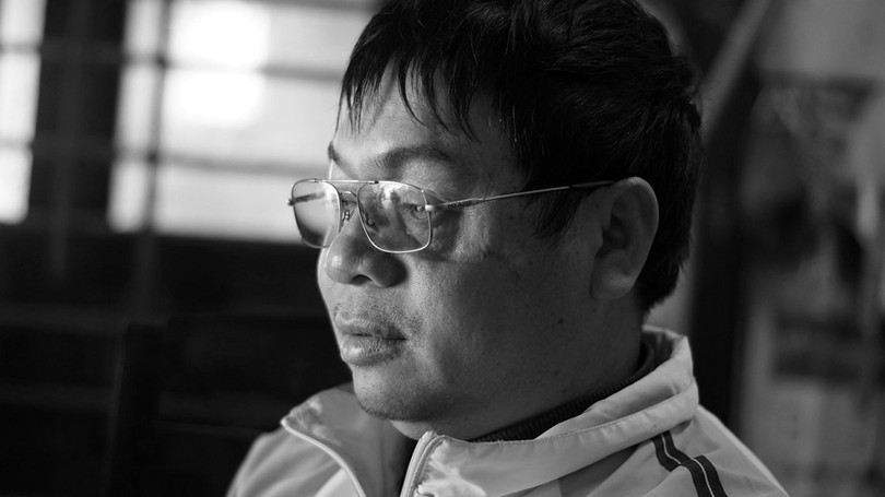 Anh Nguyễn Văn Thống, Nhân Trạch, Bố Trạch, Quảng Bình là một trong chín người trở về sau 3 năm rưỡi bị giam cầm ở bán đảo Lôi Châu, Trung Quốc.