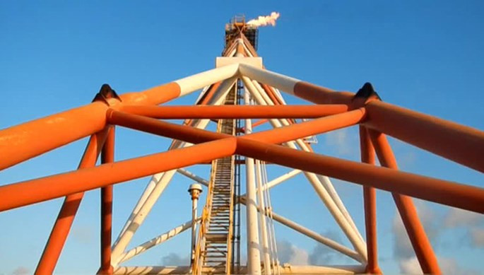 Video cận cảnh dàn khoan dầu khí của Nga trên biển Việt Nam ảnh 4 Video cận cảnh dàn khoan dầu khí của Nga trên biển Việt Nam ảnh 4