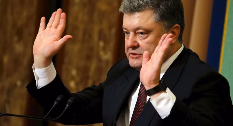 Tổng thống Ucraine Pyotr Poroshenko.