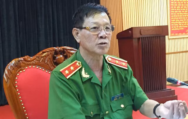 Cựu Trung tướng Phan Văn Vĩnh. Ảnh: Tuổi trẻ