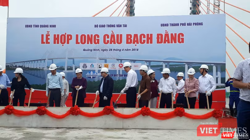 Hợp long cầu Bạch Đằng: Hải Phòng đi Quảng Ninh chỉ còn 25 km, Hà Nội còn 130 km ảnh 1