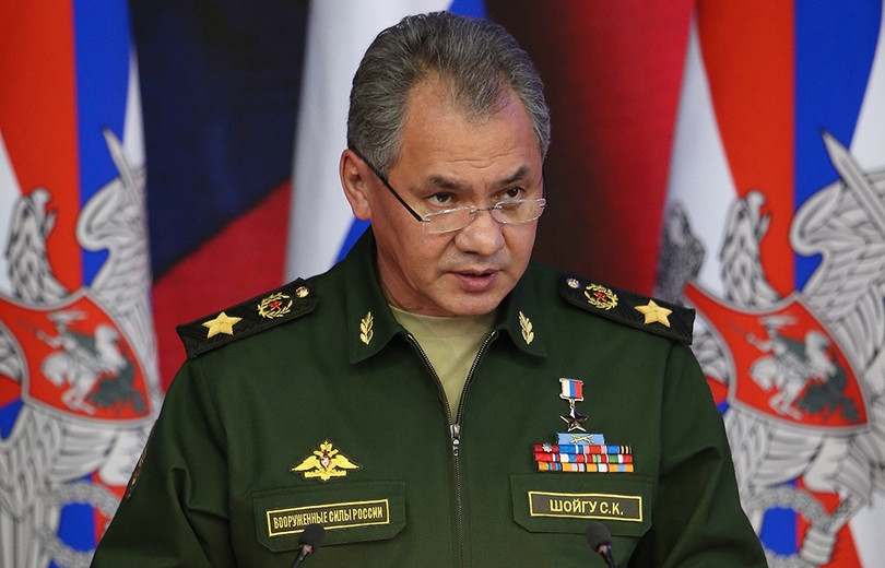 Bộ trưởng Quốc phòng Nga Sergei Shoigu.
