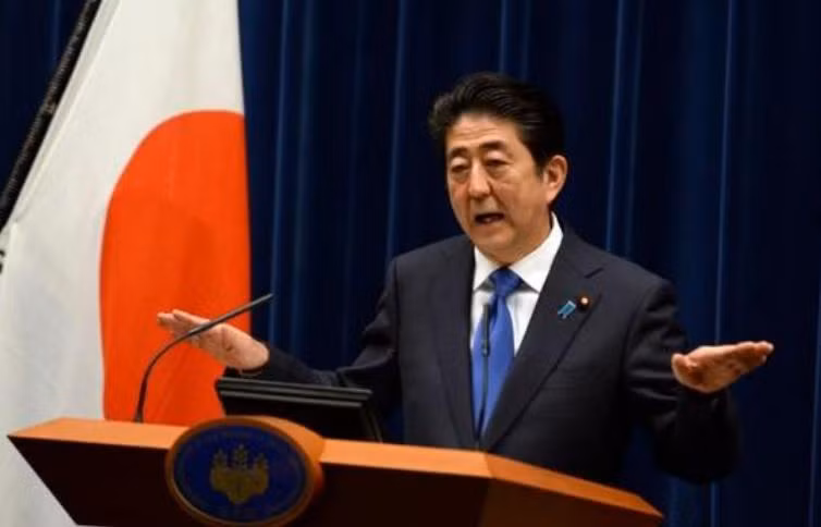 Thủ tướng Nhật Bản Shinzo Abe. Ảnh: Sina Trung Quốc.