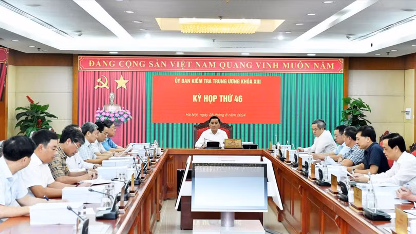 Ủy ban Kiểm tra Trung ương họp kỳ thứ 46