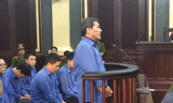 Bị cáo Dương Thanh Cường tại tòa.