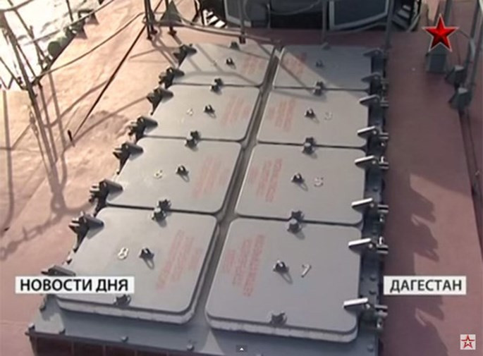 Video tàu chiến Nga phóng tên lửa Klub diệt IS ở Syria ảnh 5