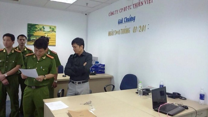 Khám xét công ty kinh doanh vàng tài khoản trái phép Thiên Việt ảnh 3