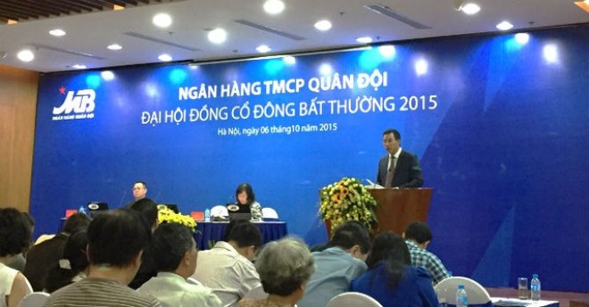 ĐHCĐ bất thường MB: Sau nhận sáp nhập SDFC, MB sẽ lập công ty tài chính tiêu dùng