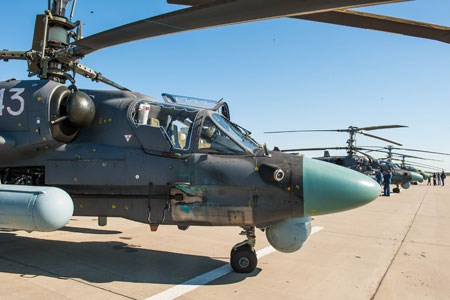 Trực thăng tấn công Ka-52 Alligator của Nga Trực thăng tấn công Ka-52 Alligator của Nga