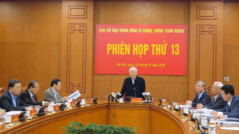 Tổng Bí thư Nguyễn Phú Trọng phát biểu chỉ đạo tại Hội nghị. Ảnh: dangcongsan.vn