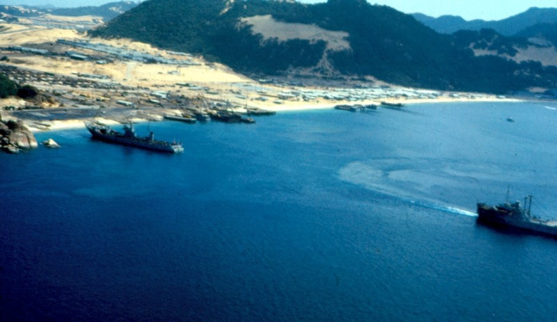 Tàu hải quân Nga ở Cam Ranh, Việt Nam năm 1969 (ảnh tư liệu minh họa)