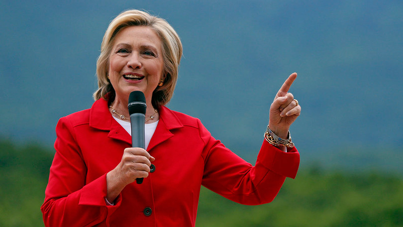 Bà Hillary Clinton.