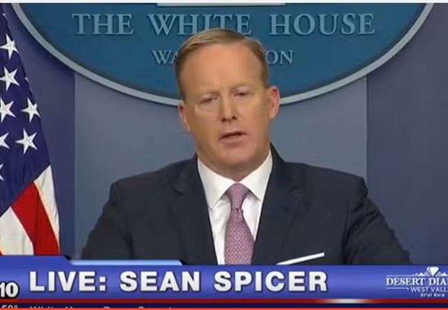 Người phát ngôn chính quyền Mỹ - Sean Spicer