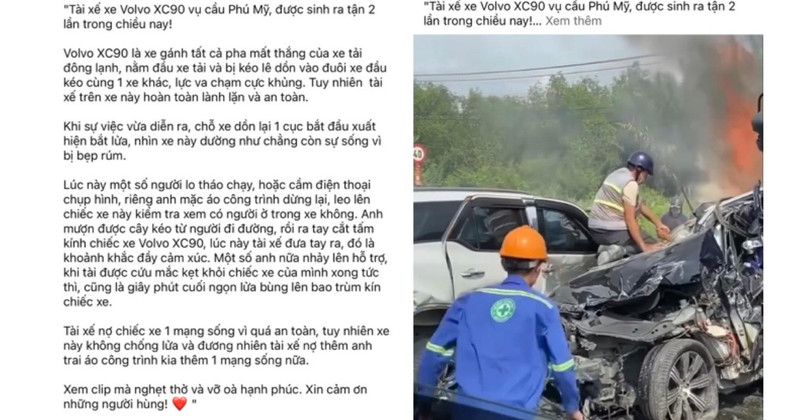 Thông tin và clip được chia sẻ trên mạng xã hội.