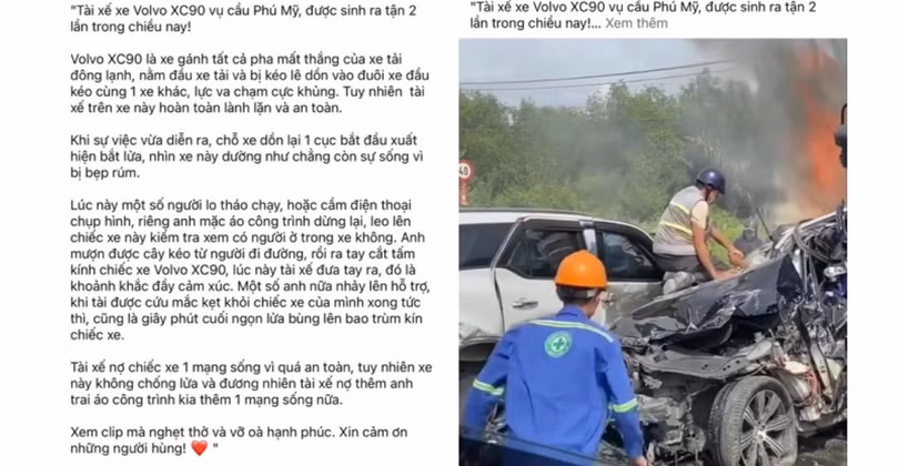 Thông tin và clip được chia sẻ trên mạng xã hội.