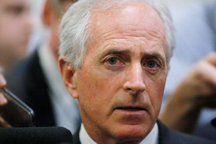 Ảnh: CNN.Thượng nghị sĩ Bob Corker, Chủ tịch Ủy ban Đối ngoại Thượng viện Mỹ.