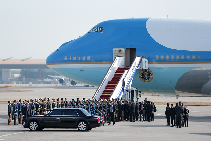 Chuyên cơ của Tổng thống Mỹ.