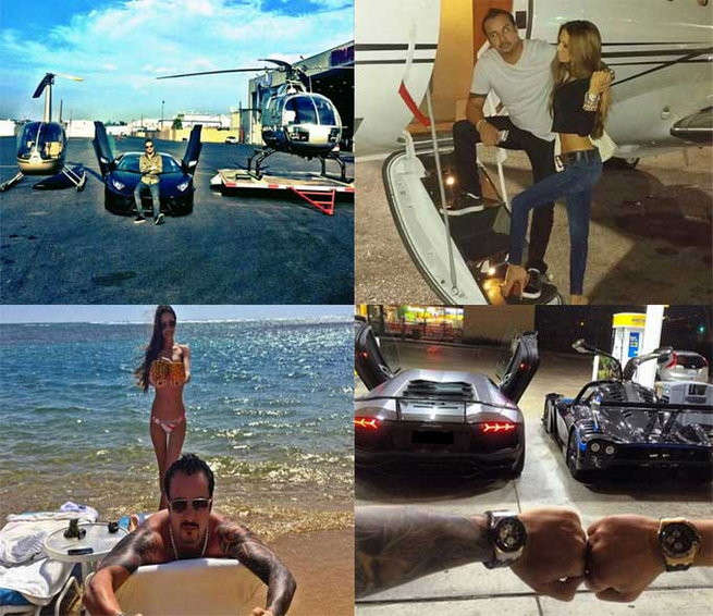 Tay chơi thác loạn khoe siêu xe, siêu vũ khí và dàn mĩ nhân nóng bỏng bị ném đá kinh hoàng ảnh 31