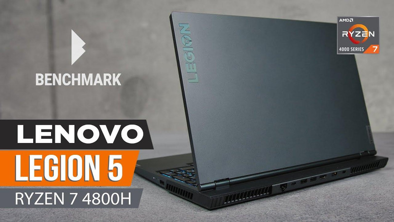 Thiết kế của Lenovo Legion 5 khá nhàm chán (Ảnh: Youtube)