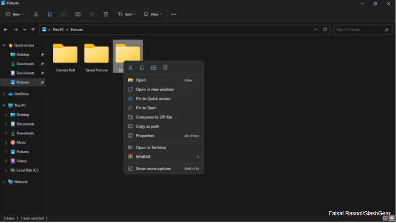 Giao diện người dùng mới trên Windows 11 (Ảnh: Slash Gear)