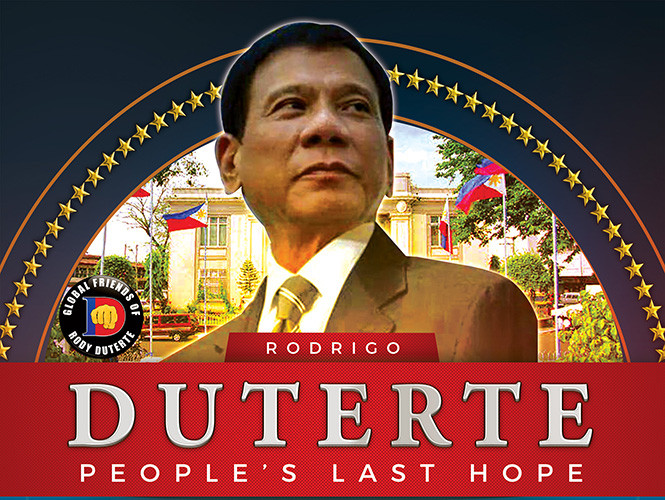 Ông Rodrigo Duterte.