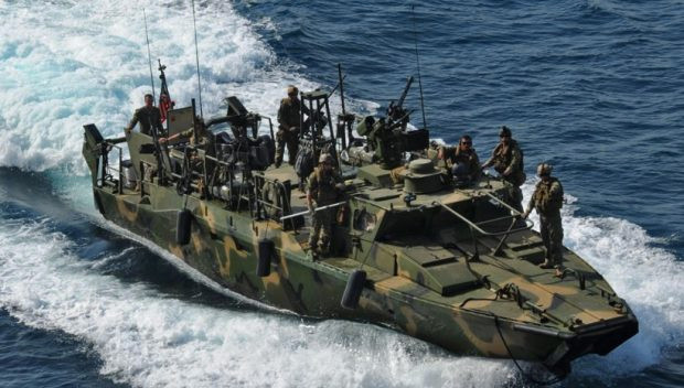 Tàu chiến cao tốc của quân đội Mỹ.