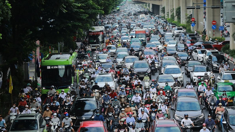 Hà Nội lập vùng phát thải thấp ở 2 quận, cấm nhiều loại ô tô, xe máy lưu thông từ 2025