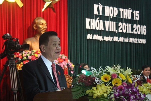 Chủ tịch HĐND TP.Đà Nẵng Trần Thọ- Ảnh: Lê Đình Dũng.