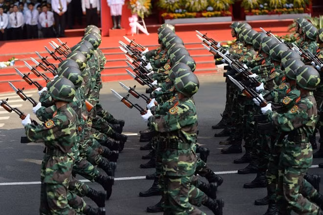 Quân đội Việt Nam đứng trên nhiều nước trong khu vực. Nguồn: Bloomberg