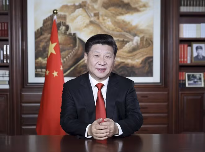 Ông Tập Cận Bình gửi lời chúc mừng năm mới đến người dân Trung Quốc và các nước trên thế giới. Ảnh:Reuters