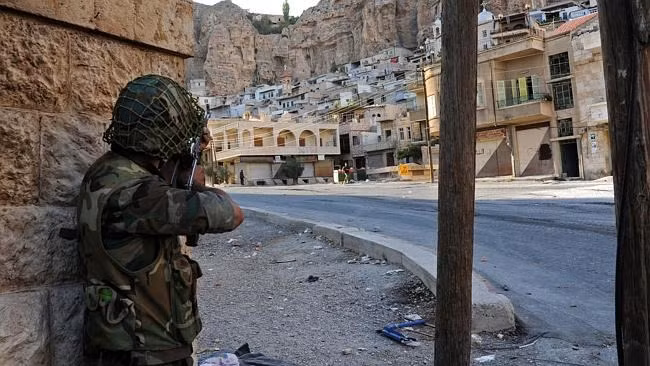 Binh sỹ Syria. (Nguồn: SAGA)