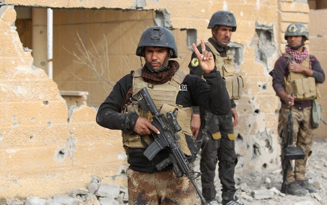 Nhà chức trách Iraq khẳng định dân thường ở Ramadi đã được sơ tán trước khi họ mở đợt tấn công tái chiếm thành phố - Ảnh: AFP