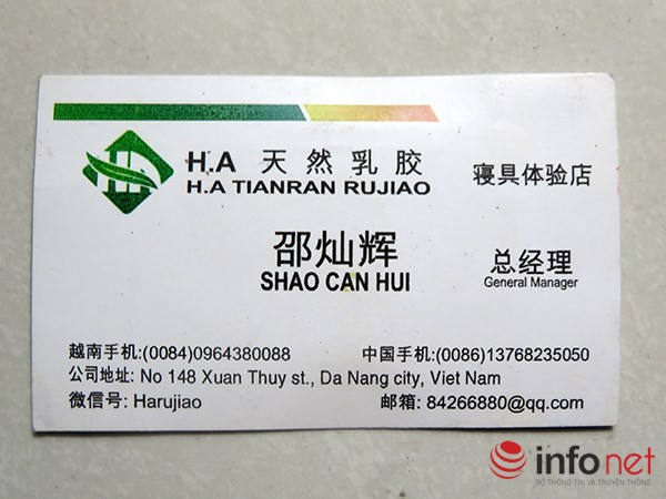 Vậy Tổng Giám đốc Thiệu Xán Huy (tức Shao Can Hui) là ai? (Ảnh: HC) Vậy Tổng Giám đốc Thiệu Xán Huy (tức Shao Can Hui) là ai? (Ảnh: HC)