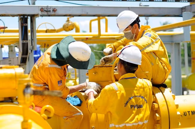 Nguồn khí giá rẻ đang dần cạn kiệt - Ảnh: PV Gas.